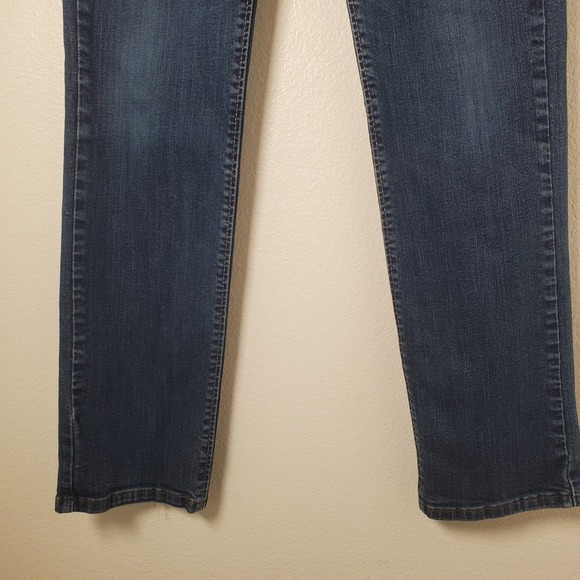 Levi's 518 Straight Leg Jeans in Blue Stretch Denim Size 9 - Picture 9 of 14